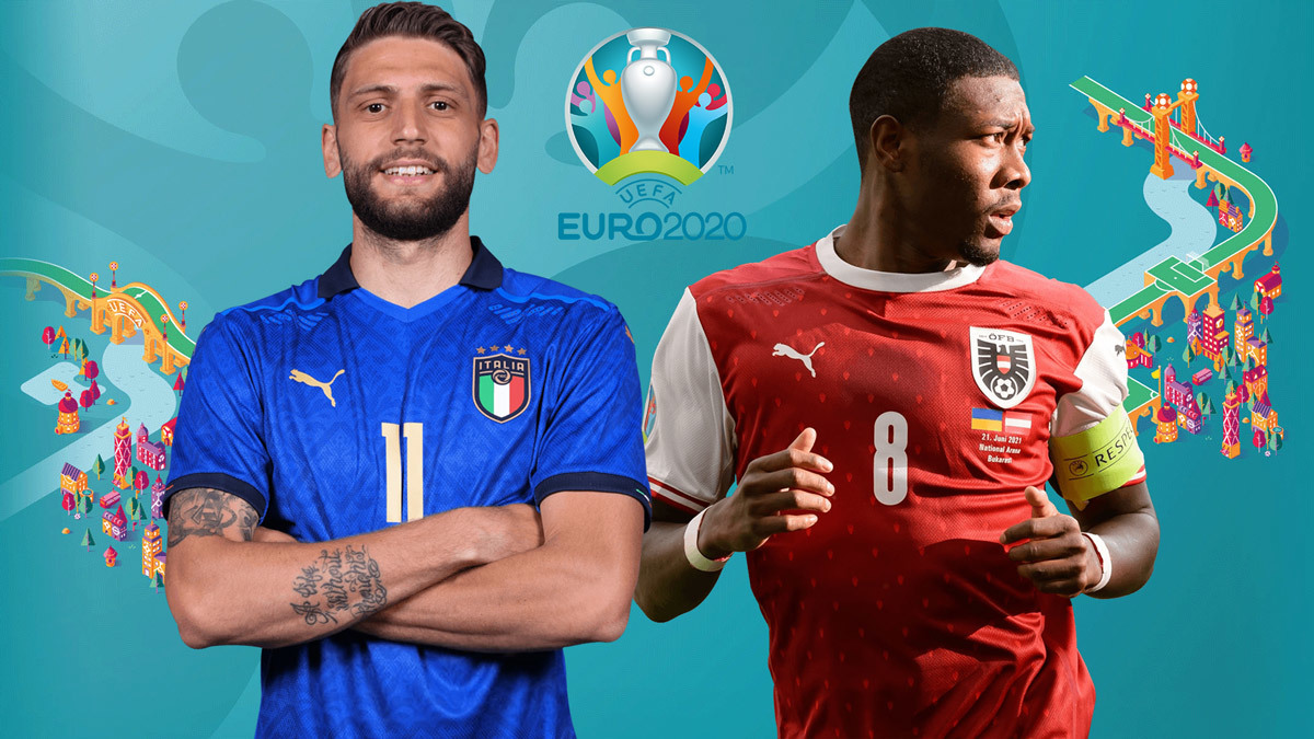 Highlight trận đấu Italy  vs  Austria  ngày 27/06 | Xem lại trận đấu
