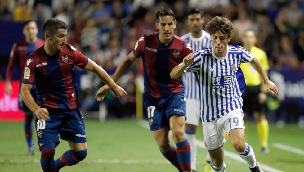 Highlight trận đấu Real Sociedad  vs  Levante  ngày 29/08 | Xem lại trận đấu