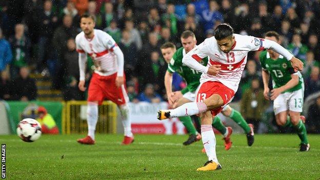 Highlight trận đấu Northern Ireland vs Switzerland ngày 09/09 | Xem lại trận đấu
