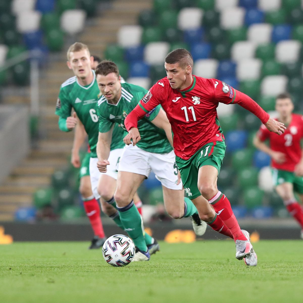 Highlight trận đấu Bulgaria vs Northern Ireland ngày 13/10 | Xem lại trận đấu