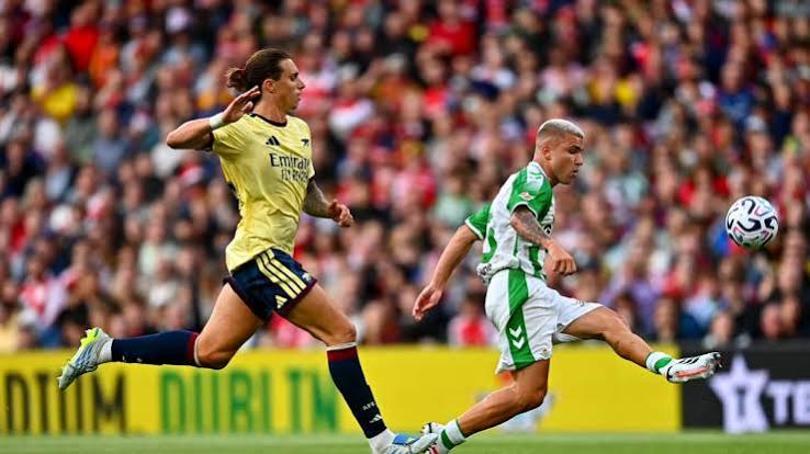 Arsenal vs Real Betis (01:45 – 06/08) | Xem lại trận đấu
